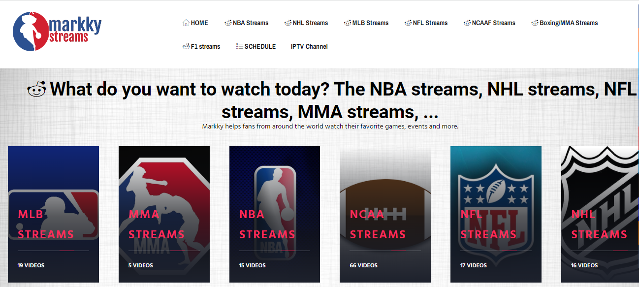 6Streams Free NFL Streams, NBA, NHL, and MLB Streams Online