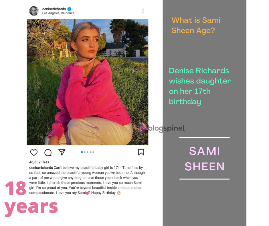 denise richards wishes sami sheen on her 17th birthday