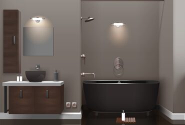 Realistic Bathroom Interior Design