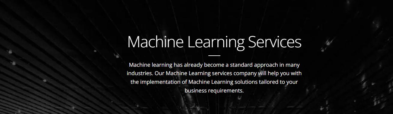 Machine Learning Services