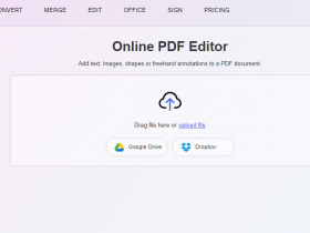 Pdf editor online toolbar usage tutorial