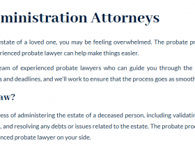 Learn about a probate attorney