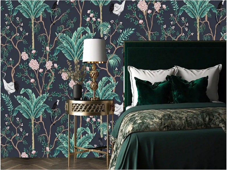 oriental flair to your bedroom design